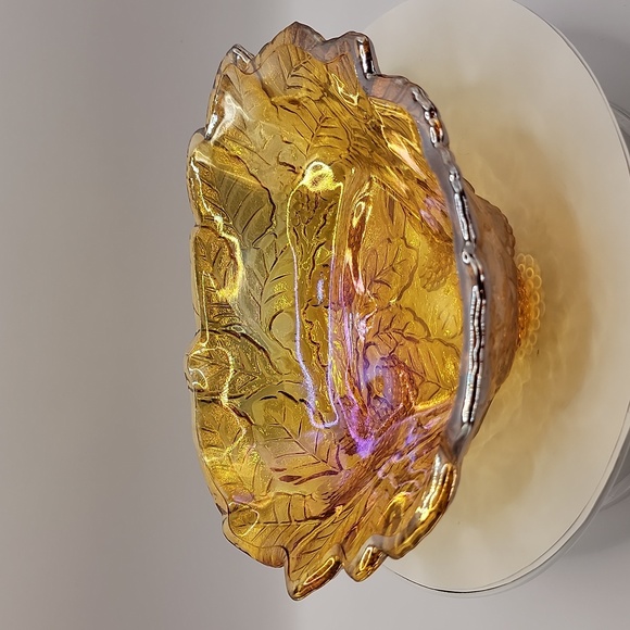 Indiana Carnival Glass Loganberry Bowl - Picture 4 of 10